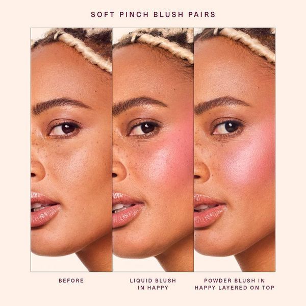 Румяна Rare Beauty Liquid Blush Happy 2192405964 фото