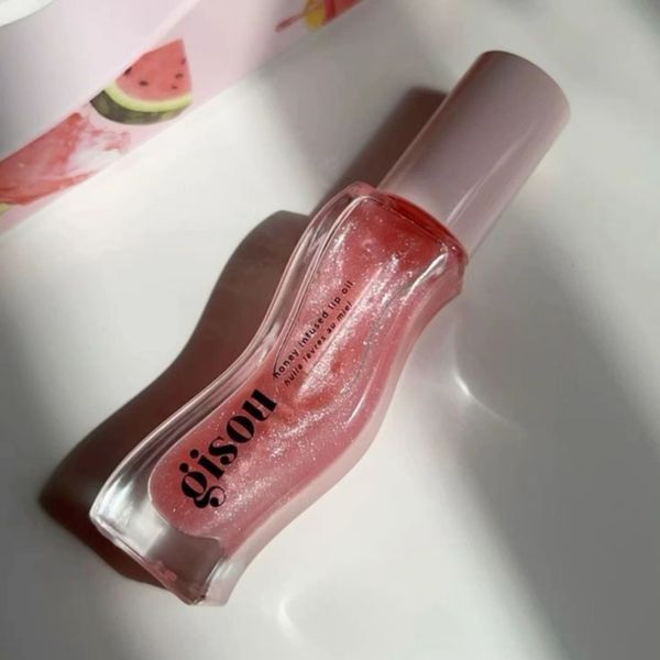 Масло для губ Gisou Honey Infused Lip Oil Watermelon Sugar 2266625120 фото